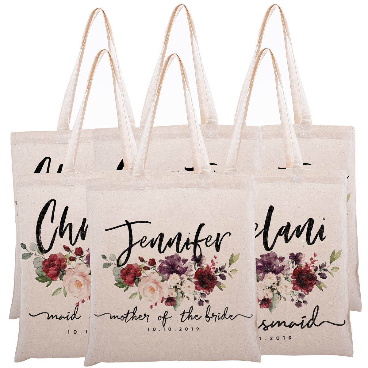 Personalized Tote Bag  Customize Name Travel Bachelorette Party and G –  Zexpa Apparel