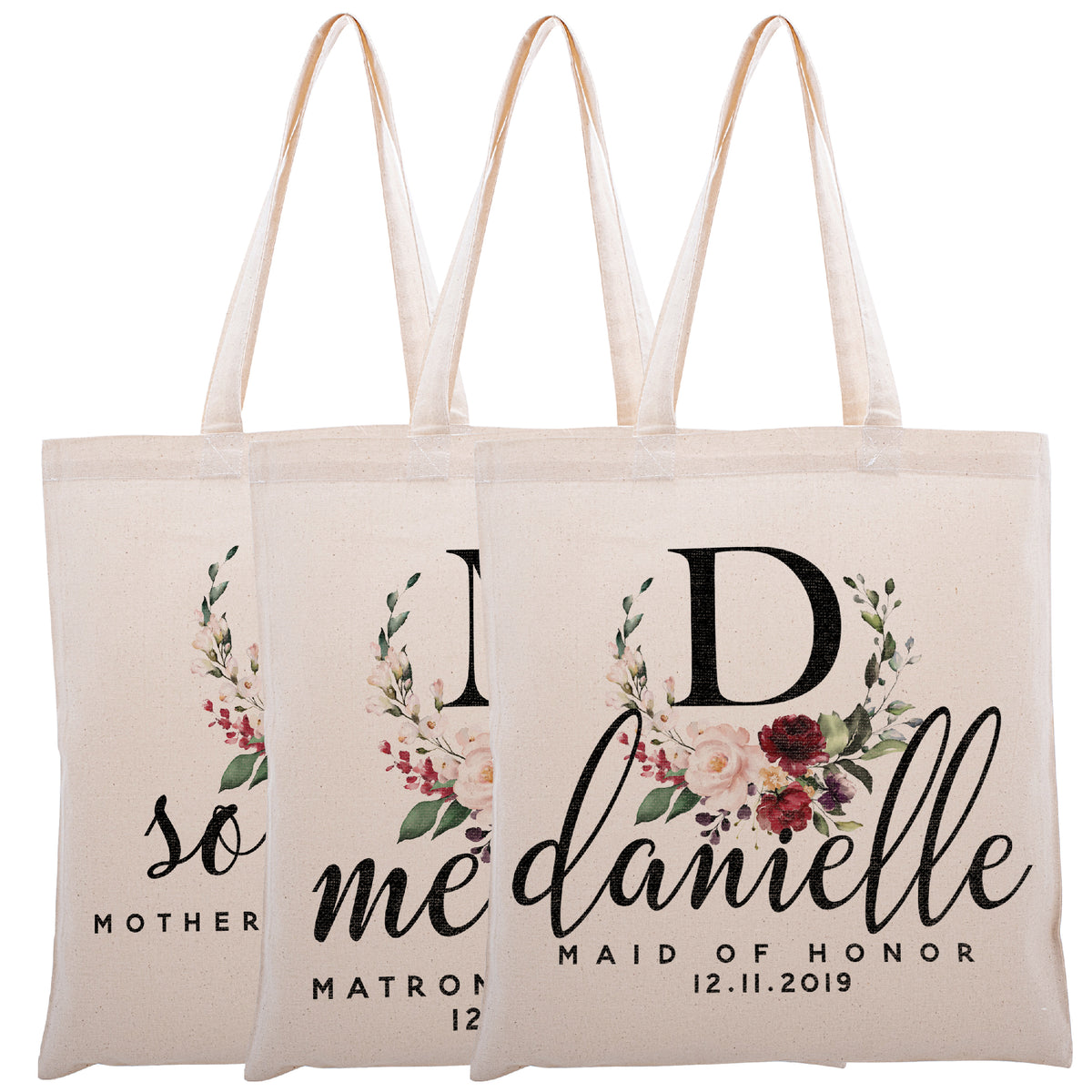 Personalized Simple Canvas Tote Bag – Canvastry
