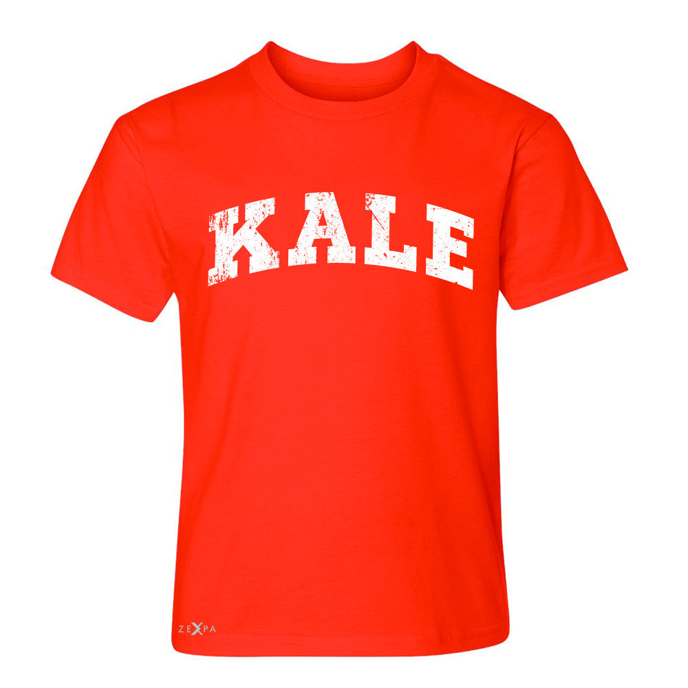Kale W University Gift for Vegetarian Youth T-shirt Vegan Fun Tee - Zexpa Apparel - 2