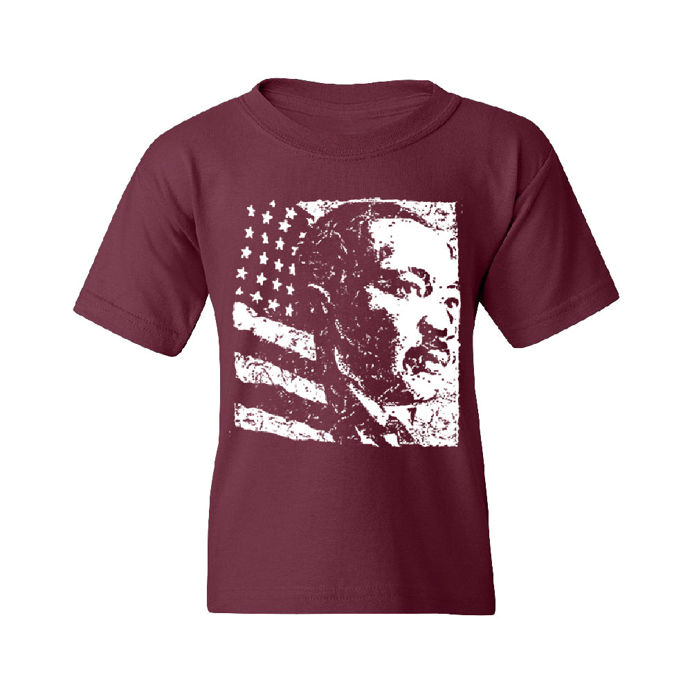 Martin Luther King Jr. MLK Dr. King Youth T-Shirt 