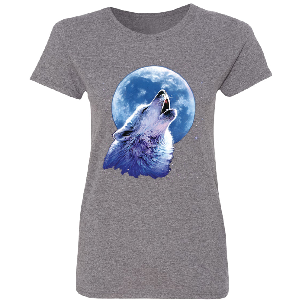 Call of the Wild Howling the Full Moon Women's T-Shirt 