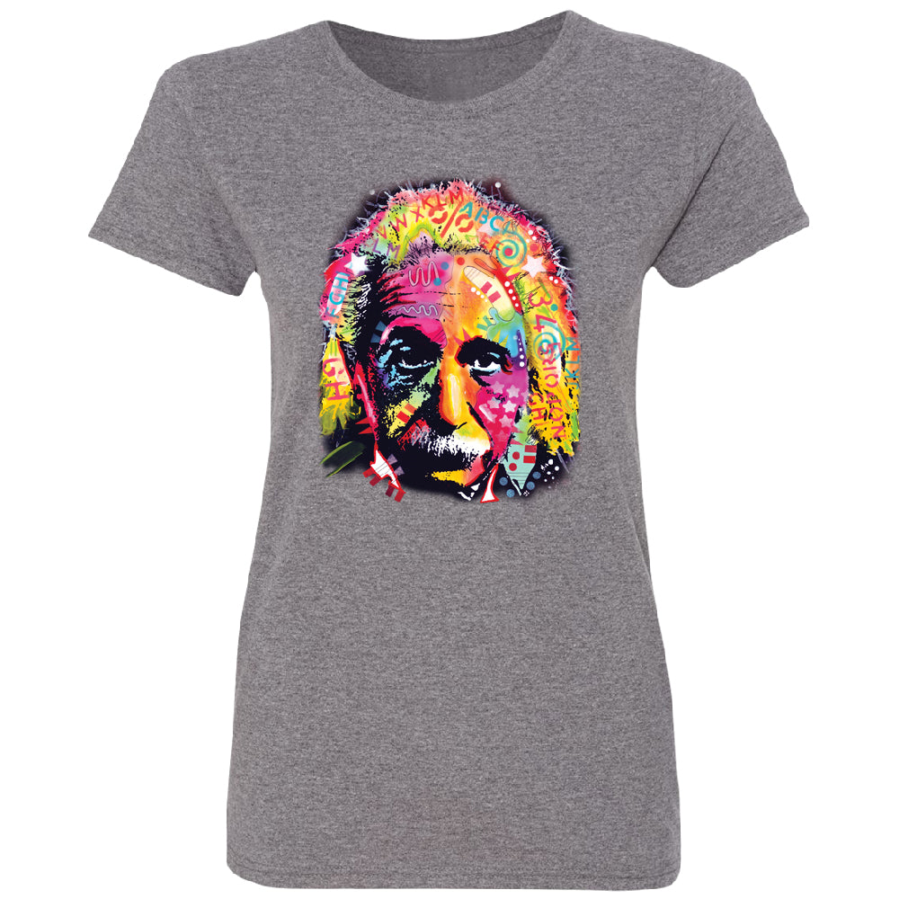 Colored Einstein Women's T-Shirt 