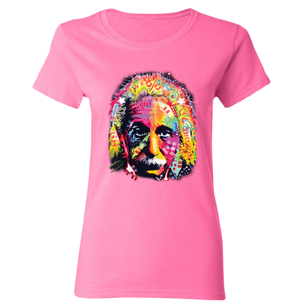 Colored Einstein Women's T-Shirt 