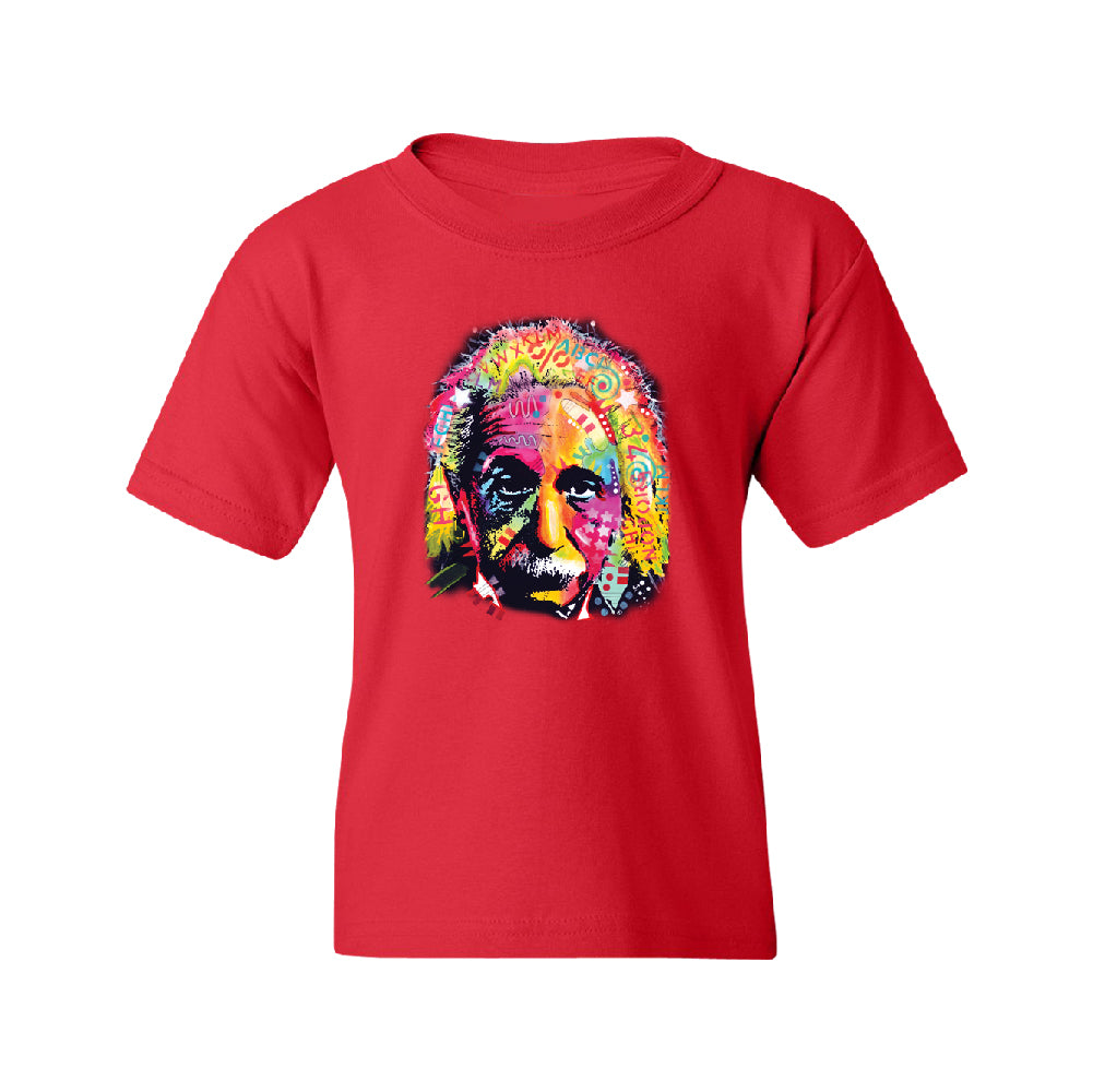 Colored Einstein Youth T-Shirt 