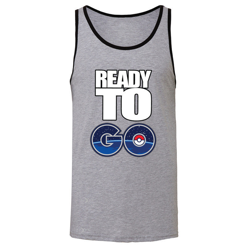 Ready to Go Men's Jersey Tank Poke Shirt Fan Sleeveless - Zexpa Apparel - 2