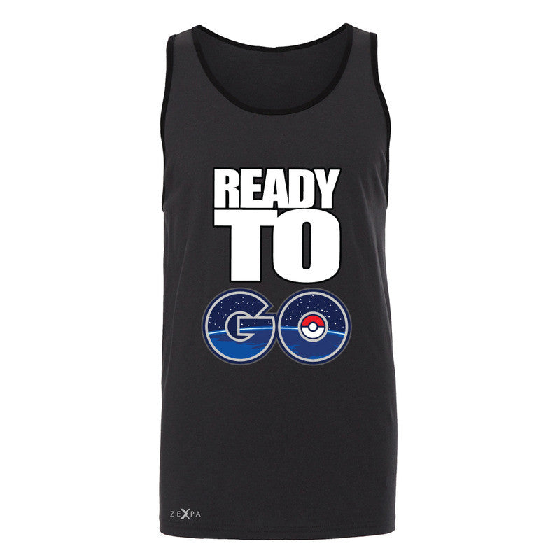 Ready to Go Men's Jersey Tank Poke Shirt Fan Sleeveless - Zexpa Apparel - 3