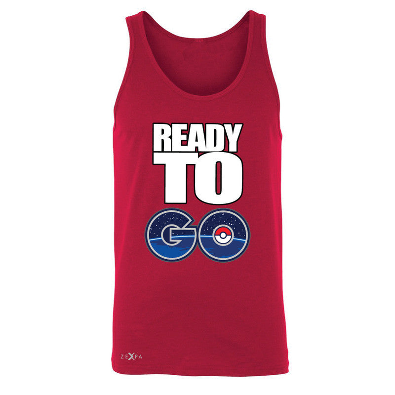 Ready to Go Men's Jersey Tank Poke Shirt Fan Sleeveless - Zexpa Apparel - 4