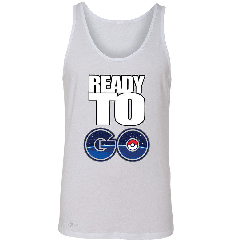 Ready to Go Men's Jersey Tank Poke Shirt Fan Sleeveless - Zexpa Apparel - 5