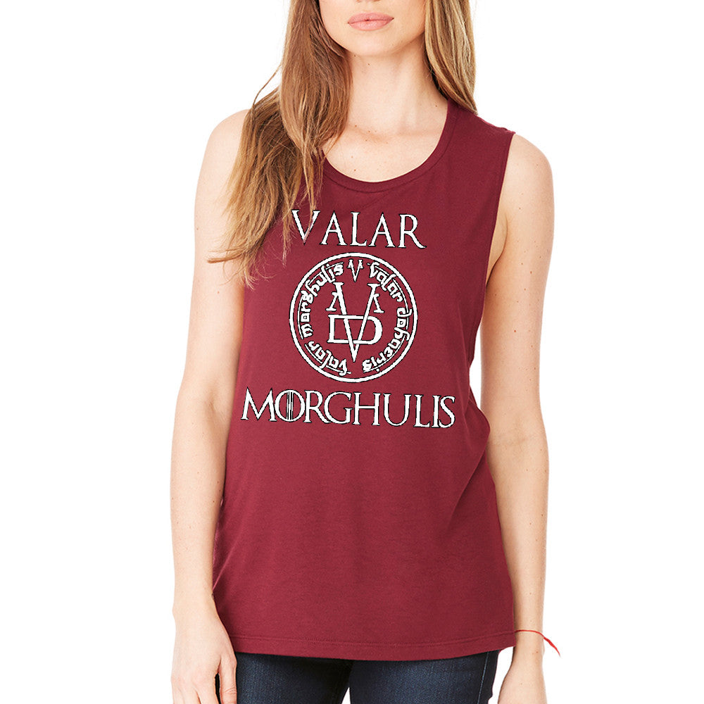 Valar Morghulis Women's Muscle Tee All Men Must Die Game Of Thrones Tanks - Zexpa Apparel - 4