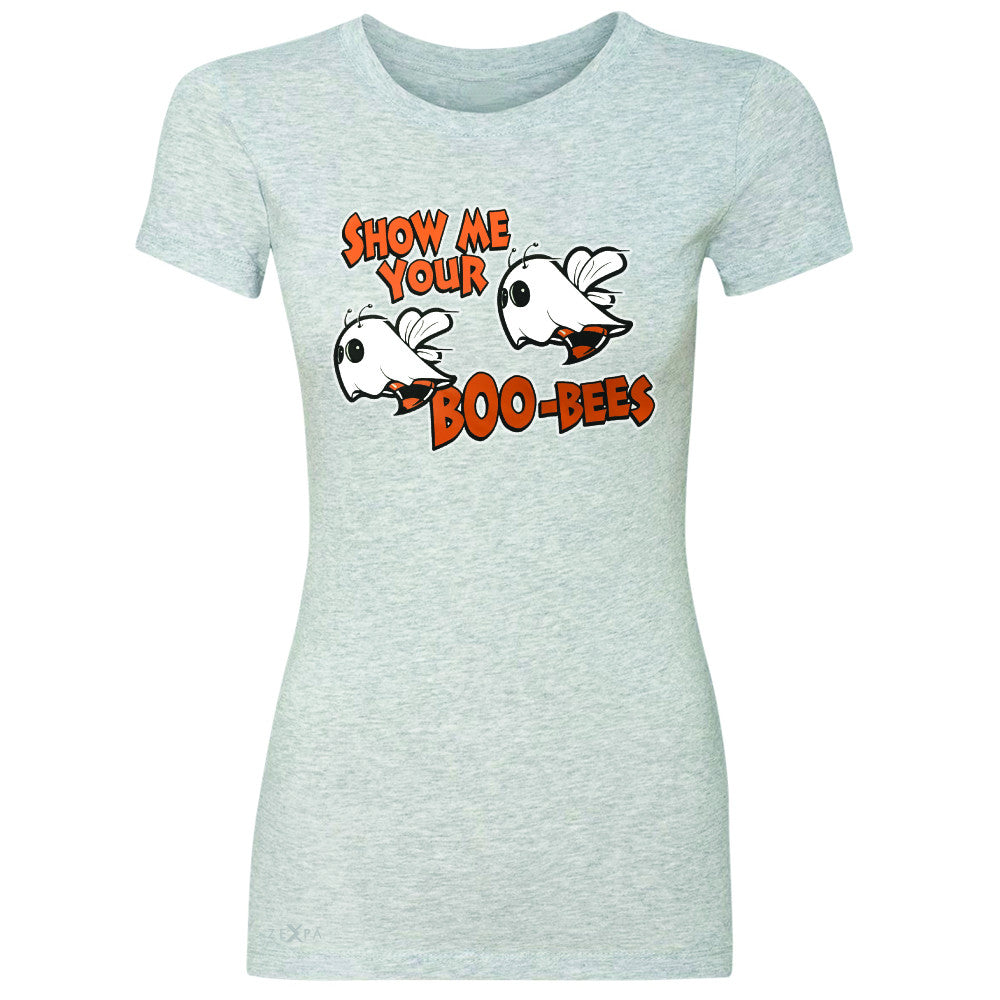 Show Me Your Boo-Bees Ghost  Women's T-shirt Halloween Costume Tee - Zexpa Apparel - 2