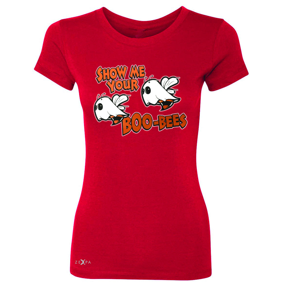 Show Me Your Boo-Bees Ghost  Women's T-shirt Halloween Costume Tee - Zexpa Apparel - 4